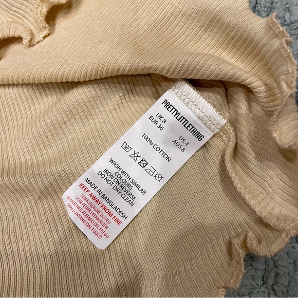 PLT Halter Crop Top - Picture 4 of 4